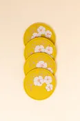 4 Pack Coasters - Chartreuse Vintage Hawaii