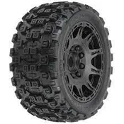 1/6 Badlands MX57 Fr/Rr 5.7" Mntd 24mm Blk (2)