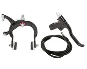 1000a Alloy Brake Rear Black.