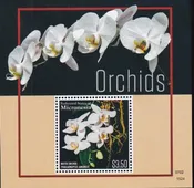 US 1186 Trust Territories Micronesia NH VF Orchid S/S
