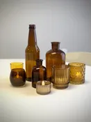 Amber Votive Candleholders — Studio B Floral
