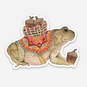Acorn Forager Sticker