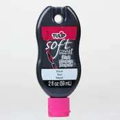 Tulip Brush-On Fabric Paint Black Matte 2 fl. oz.