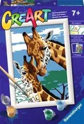 CreArt by Ravensburger ~  Paint-by-Number Cute Giraffes