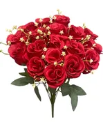 16'' Rose Bud Bush ( INT2522-#1 Red )