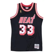 Alonzo Mourning Miami Heat Mitchell & Ness Hardwood Classics Swingman Jersey - Black