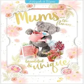 Bear And Watering Can Mum Mother\’s Day 3D Keepsake Card
