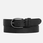 Dieke Classic Full Grain Leather Belt for Women