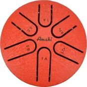 3" Steel Tongue Drum - Red