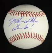 Philadelphia Phillies Glenn Wilson Autographed Baseball