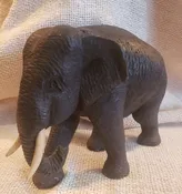 Teak Hand Carved Elephant — Spirithouse Import Gallery