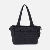ALL IN ONE Tote in CaRefiber recycled nylon - Quilted Jet