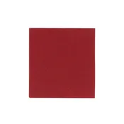 Airlaid 1/4 Fold Cranberry Red Cocktail Napkin 10" x 10" - 20 Count