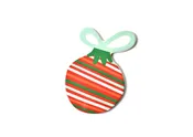 Attachment Striped Ornament