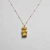 Gummy Bear Necklace - Yellow Gold