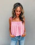 FREE PEOPLE: BRIANA TANK - FESTIVAL FLOWER
