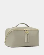 Soho Large Makeup & Wash Bag in Green Mist