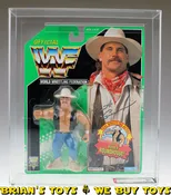 1994 Hasbro WWF Series 11 Green Card Bart (Smoking Gunns) Action Figure AFA 80 NM (C80 B85 F85) #11019884