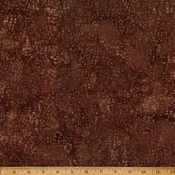 Hoffman Bali Batik X2655-108 Chocolate Square Blender