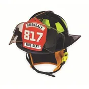 Cairns 1010FSR Fire Helmet, Red, Traditional