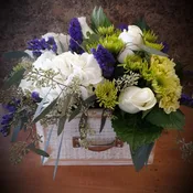 Drawer full of flowers