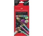 Art Supplies Faber Metallic Colored Pencils 12