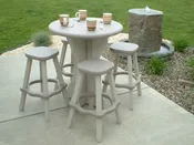 Planter Box Direct Bistro Table and Stool Set