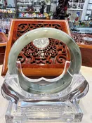 Real Jade Bangle #700994, Size: 55mm