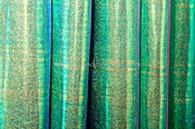4 Way stretch Reflective Metallic foil -Shiny (Black/Hawaii blue)