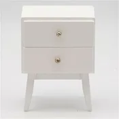 2 Drawer Stand, White