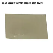 12YR SOLDER - YELLOW REPAIR SHEET - 1 dwt pc