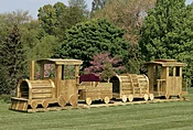 4 Piece Train - Texas Backyard Structure