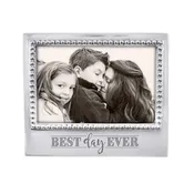 BEST DAY EVER Beaded 4x6 Frame