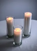 Clear Glass Cylinder Vases — Studio B Floral