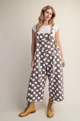 Big Moves Polka Dot Overalls