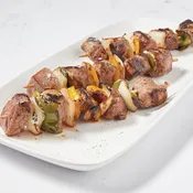 Angus Sirloin Beef Kabobs with Vegetables (Raw)