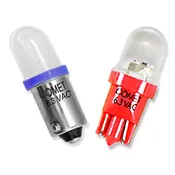 1LED, 8mm bullet bulbs