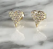 Heart Pave Earring