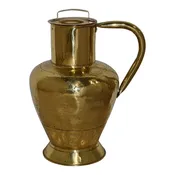 Brass Pitcher with Lid