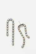 Arc Earrings - Ethiopian Opal