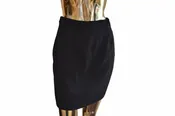 Authentic Black Mini Skirt Size 38