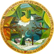 Around the World in 365 Days Lazy Susan