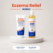 Eczema Relief Bundle - Nourish, Soothe and Moisturize Extra Dry, Itchy Skin