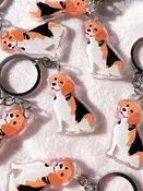 Beagle Keychain