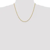 10K Yellow Gold Diamond Cut Quadruple Rope Chain