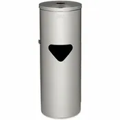 2XL Stainless Steel Stand Wiper Dispenser Stainless Steel - Stainless Steel - Refillable, Smudge Resistant, Hands-free - 1 Each