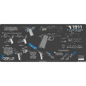1911 Bushingless & Bull Barrel Instructional Gun Mat