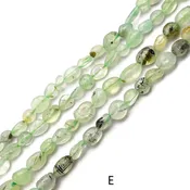 01 Multi Crystal Gemstone Pebble Nugget Beads 6x8mm 15.5'' Strand