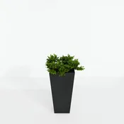 Tapered Steel Planter Box (12" L x 12" W x 24" H)