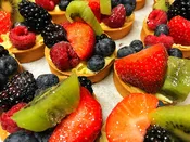 Fresh Fruit Tarts — Tiered & Petite by Cotton's Gourmet